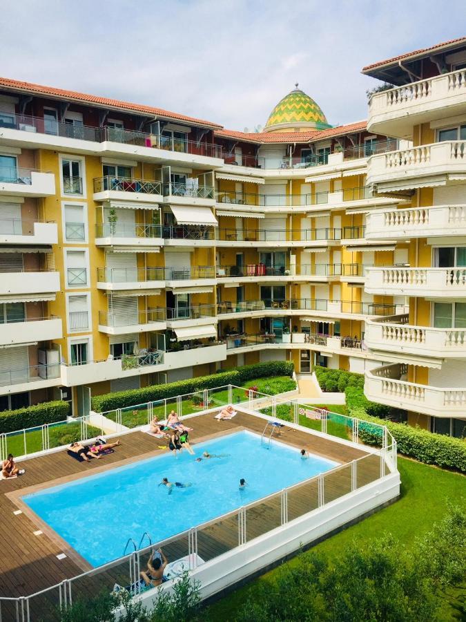 Palais Des Domes Piscine Et Parking Apartman Nizza Kültér fotó